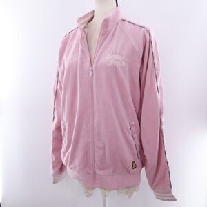 Teddy Fresh‎ | Velour Track Suit Jacket Large